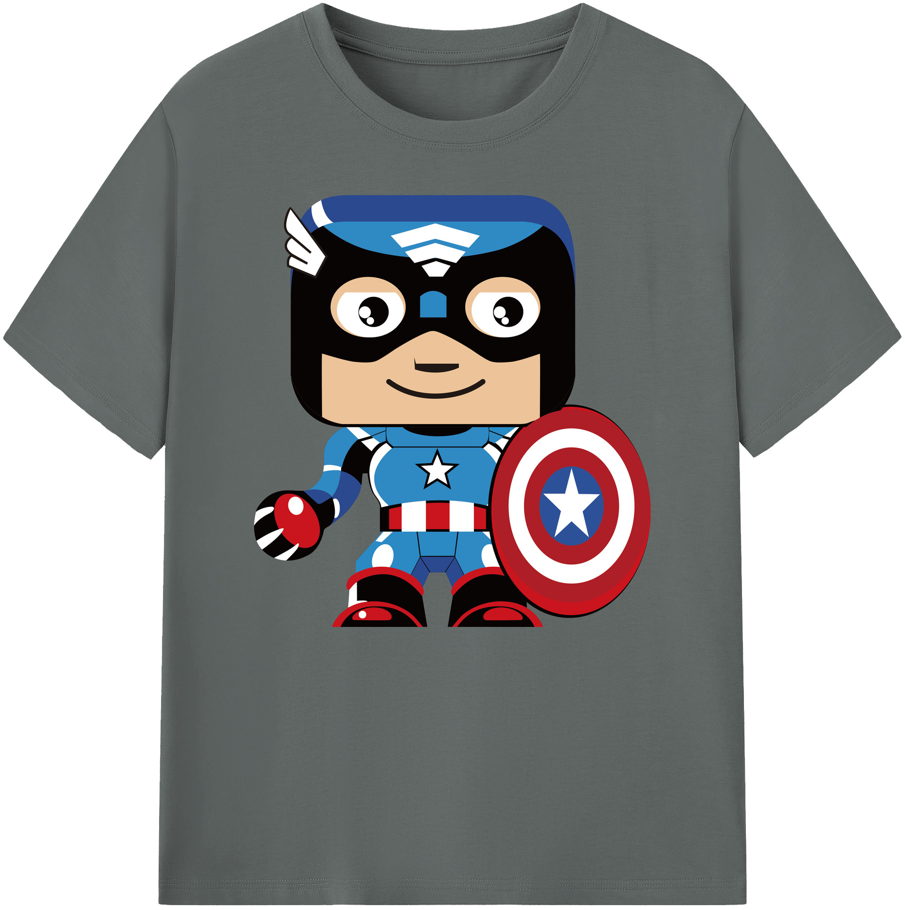 （画像用） アベンジャーズ The Avengers 綿100％ メンズ半袖Tシャツ｜肌触りやわらか＆通気性